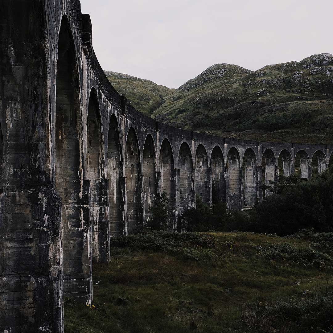 The Glenfinnan viaduct